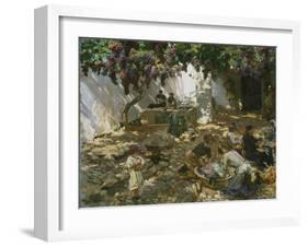 Women at Work-John Singer Sargent-Framed Giclee Print