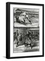 Women Baseball Players, 1890-null-Framed Giclee Print