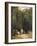 Women Bathing in the Park of Terni-Carl Blechen-Framed Giclee Print