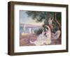 Women Bathing-Maximilien Luce-Framed Giclee Print