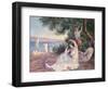 Women Bathing-Maximilien Luce-Framed Giclee Print