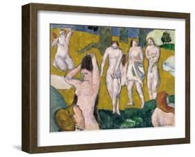 Women Bathing-Émile Bernard-Framed Giclee Print