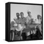 Women being transported from Memphis, Tennessee to an Arkansas plantation, July 1937-Dorothea Lange-Framed Stretched Canvas