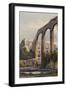 Women Beneath the Roman Aqueduct at Maddaloni-Giacinto Gigante-Framed Giclee Print