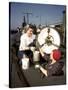 Women Building Submarines at Electric Boat Co., New London, Conn-Bernard Hoffman-Stretched Canvas