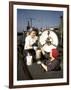 Women Building Submarines at Electric Boat Co., New London, Conn-Bernard Hoffman-Framed Photographic Print