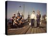 Women Building Submarines at Electric Boat Co, New London, Connecticut-Bernard Hoffman-Stretched Canvas