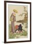 Women by an Iris Pond, 1785-Torii Kiyonaga-Framed Giclee Print