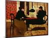 Women by Lamplight, 1892-Edouard Vuillard-Mounted Giclee Print