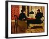 Women by Lamplight, 1892-Edouard Vuillard-Framed Giclee Print