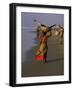 Women Carrying Fish Catch to the Market of Fishing Village, Puri, Orissa State, India-Jeremy Bright-Framed Photographic Print