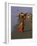 Women Carrying Fish Catch to the Market of Fishing Village, Puri, Orissa State, India-Jeremy Bright-Framed Photographic Print