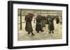 Women Carrying Sacks of Coal-Vincent van Gogh-Framed Giclee Print