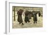 Women Carrying Sacks of Coal-Vincent van Gogh-Framed Giclee Print