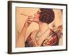 Women Cigarettes Holders Smoking, USA, 1920-null-Framed Giclee Print