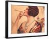 Women Cigarettes Holders Smoking, USA, 1920-null-Framed Giclee Print