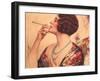 Women Cigarettes Holders Smoking, USA, 1920-null-Framed Giclee Print