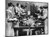 Women Cobblers Repairing Footwear for the War Effort, 1914-1918-null-Mounted Giclee Print