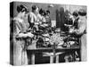 Women Cobblers Repairing Footwear for the War Effort, 1914-1918-null-Stretched Canvas