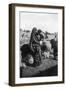 Women Collecting Water at on the Tigris River, Baghdad, Iraq, 1917-1919-null-Framed Giclee Print