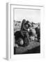 Women Collecting Water at on the Tigris River, Baghdad, Iraq, 1917-1919-null-Framed Giclee Print