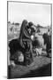 Women Collecting Water at on the Tigris River, Baghdad, Iraq, 1917-1919-null-Mounted Giclee Print