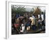 Women Collecting Water at the Dimma Refugee Camp, Ethiopia, Africa-D H Webster-Framed Photographic Print