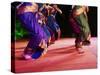 Women Dancers, Indian Traditional Dance Festival, Mamallapuram (Mahabalipuram), Tamil Nadu, Inda-Tuul-Stretched Canvas