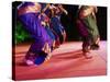 Women Dancers, Indian Traditional Dance Festival, Mamallapuram (Mahabalipuram), Tamil Nadu, Inda-Tuul-Stretched Canvas