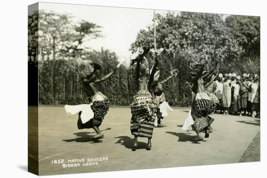 Women Dancers Performing, Sierra Leone, 20th Century-null-Stretched Canvas