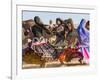 Women Dancers, Pushkar Camel Fair, Pushkar, Rajasthan State, India-Peter Adams-Framed Photographic Print