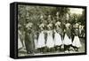 Women Dancers, Sierra Leone, 20th Century-null-Framed Stretched Canvas