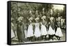 Women Dancers, Sierra Leone, 20th Century-null-Framed Stretched Canvas