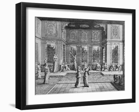 Women Dancing in the Harem-William Hogarth-Framed Giclee Print