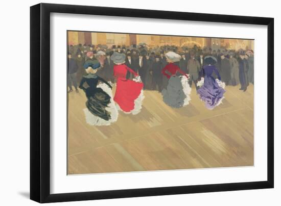 Women Dancing the Can-Can-Louis Abel-Truchet-Framed Premium Giclee Print