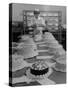 Women Decorating Cakes at Helms Bakery-null-Stretched Canvas