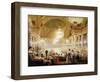 Women Dining at the Tuileries in 1835-Eugène Viollet-le-Duc-Framed Giclee Print