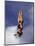 Women Diver Flying Through the Air, California, USA-Paul Sutton-Mounted Photographic Print