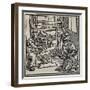 Women Doing Needlepoint and Weaving on Looms-null-Framed Giclee Print