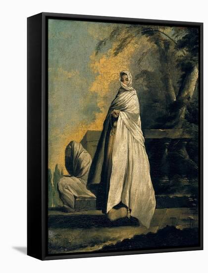Women Draped in White-Jean Barbault-Framed Stretched Canvas