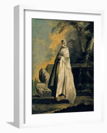 Women Draped in White-Jean Barbault-Framed Giclee Print