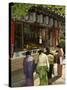 Women Dressed in Kimono for Tea Ceremony at Temple, Miyajima Island, Hiroshima Prefecture, Japan-Christian Kober-Stretched Canvas