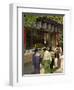 Women Dressed in Kimono for Tea Ceremony at Temple, Miyajima Island, Hiroshima Prefecture, Japan-Christian Kober-Framed Photographic Print