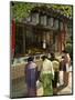 Women Dressed in Kimono for Tea Ceremony at Temple, Miyajima Island, Hiroshima Prefecture, Japan-Christian Kober-Mounted Photographic Print