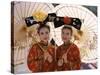 Women Dressed in Traditional Costume, Beijing, China-Steve Vidler-Stretched Canvas