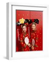 Women Dressed in Traditional Costume, Beijing, China-Steve Vidler-Framed Photographic Print