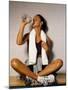 Women Drinking after Exercise Session, New York, New York-Paul Sutton-Mounted Photographic Print