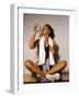 Women Drinking after Exercise Session, New York, New York-Paul Sutton-Framed Photographic Print