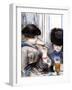 Women Drinking Beer, 1878-Edouard Manet-Framed Giclee Print