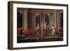 Women Drinking Coffee, 1720s-Jean-Baptiste Vanmour-Framed Giclee Print